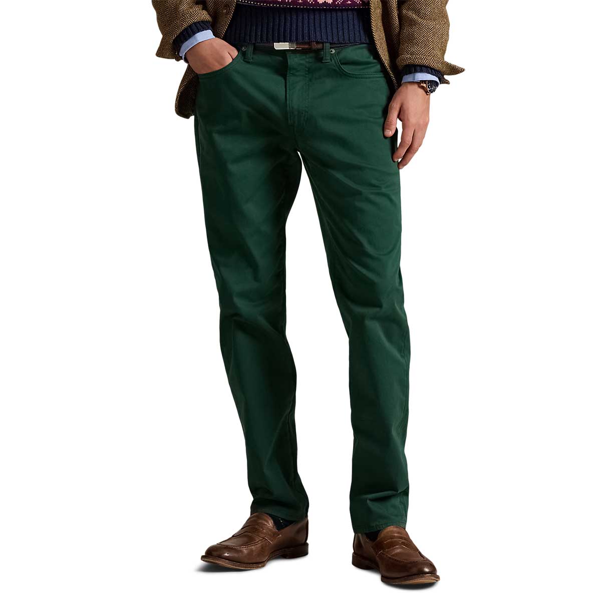 Polo Ralph Lauren Varick Slim Straight Stretch Sateen Pant